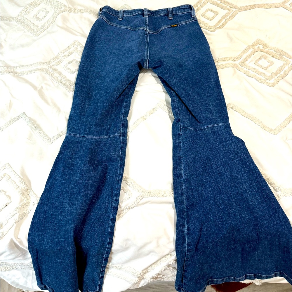 WRANGLER high rise flare jeans